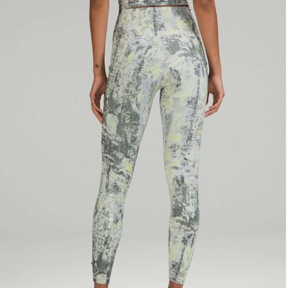 Lululemon Wunder Train High-Rise Tight with Pockets 25" Cinder Grain Smoked Spru - Picture 6 of 6